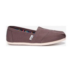 TOMS Slip On Buty Brązowy. Pomarańczowe trampki i tenisówki damskie Toms, bez wzorów, z materiału, bez zapięcia. Za 257,95 zł.