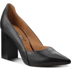 Półbuty CAPRICE - 9-22401-21 Black Nappa 022. Czarne creepersy damskie Caprice, ze skóry ekologicznej, eleganckie, na obcasie. Za 249,90 zł.