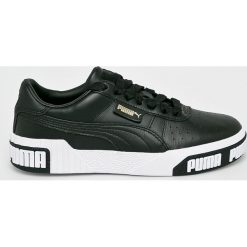 Puma - Buty Cali Bold. Białe buty sportowe damskie Puma, bez wzorów, ze skóry, sportowe. W wyprzedaży za 329,90 zł.