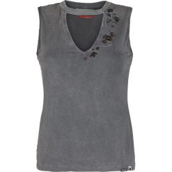 Topy damskie: Khujo Julene Top damski ciemnoszary (Anthracite)