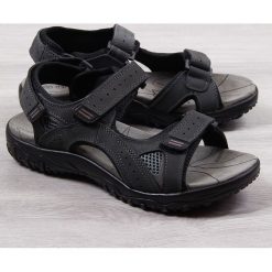 Sandały męskie skórzane szare McKeylor - szary. Szare sandały męskie McKeylor, bez zapięcia. Za 118,99 zł.