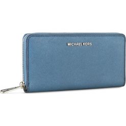 Portfele damskie: Duży Portfel Damski MICHAEL KORS – Jet Set Travel 32T3STVE3L Denim