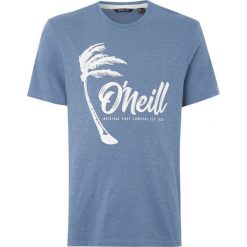 O'Neill Palm Koszulka Niebieski. Niebieskie podkoszulki męskie O'Neill, xxl, z nadrukiem, z bawełny, bez kołnierzyka, krótkie. Za 119,95 zł.