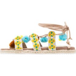 Chodaki damskie: Cassis côte d'azur AFIDA Japonki beige
