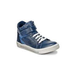 Buty Dziecko Citrouille et Compagnie HOCHOU. Niebieskie trampki chłopięce Citrouille et Compagnie, bez wzorów, bez zapięcia. Za 104,50 zł.
