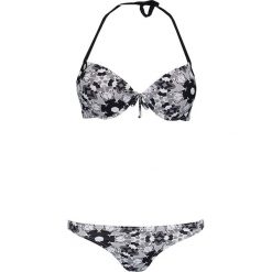 Stroje dwuczęściowe damskie: Bikini w kolorze czarno-białym