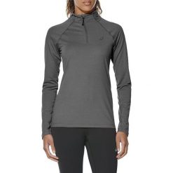 Asics Bluza damska LS 1/2 Zip Jersey szara r. L (141647-0773). Szare bluzy sportowe damskie marki Asics, l, z jersey. Za 226,15 zł.