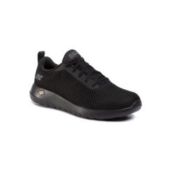 Skechers 54601 BBK. Czarne buty sportowe męskie Skechers, z materiału. Za 249,99 zł.