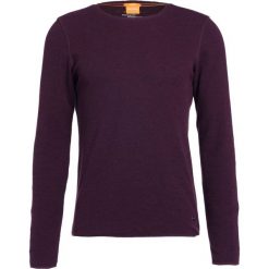 Swetry klasyczne męskie: BOSS Orange TERRIS SLIM FIT Sweter bordeaux