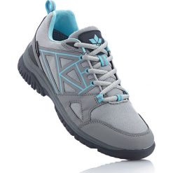 Buty trekkingowe Lico bonprix szaro-turkusowy. Szare buty sportowe damskie bonprix, bez wzorów, sportowe. Za 124,99 zł.