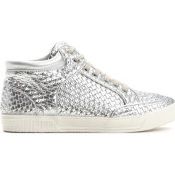 Srebrne Trampki Avalon. Szare buty sportowe męskie Born2be, z tkaniny, na sznurówki. Za 59,99 zł.