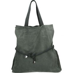 Torba - 100-137-O C G. Szare torebki klasyczne damskie marki Venezia, ze skóry. Za 349,00 zł.
