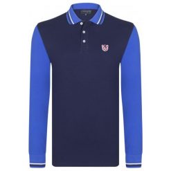 Sir Raymond Tailor Koszulka Polo Męska Block M Ciemnoniebieska. Niebieskie koszulki męskie Sir Raymond Tailor, m, bez wzorów, z bawełny, bez rękawów. W wyprzedaży za 104,00 zł.