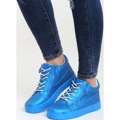 Niebieskie Sneakersy I Promise You. Buty sportowe damskie Born2be. Za 49,99 zł.