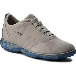 Półbuty GEOX - U Nebula B U52D7B 01122 C9M4K Stone/Royal. Szare półbuty skórzane męskie marki Geox. W wyprzedaży za 299,00 zł.