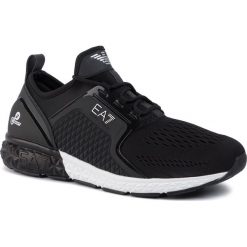 Sneakersy EA7 EMPORIO ARMANI - X8X012 XK056 K001 Black. Czarne sneakersy męskie EA7 Emporio Armani, bez zapięcia. Za 859,00 zł.