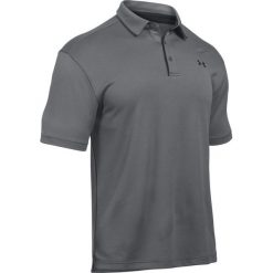 Koszulki polo: Under Armour Koszulka męska Tech Polo Szara r. S (1290140-040)