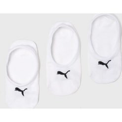 Puma - Skarpetki (3-pack). Szare skarpetki damskie Puma, z bawełny. W wyprzedaży za 34,90 zł.