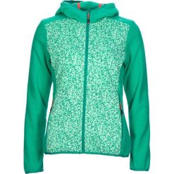 Bluza polarowa w kolorze zielonym. Zielone bluzy damskie CMP Women, s, bez wzorów, z dzianiny, bez rękawów, bez kaptura. W wyprzedaży za 175,95 zł.