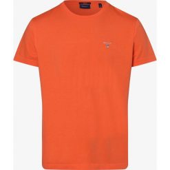 Gant - T-shirt męski, pomarańczowy. Pomarańczowe t-shirty męskie GANT, xl, z bawełny. Za 129,95 zł.