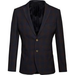 Marynarka ANTONIO MAG00013. Brązowe marynarki męskie slim fit Giacomo Conti, z wełny. Za 899,00 zł.
