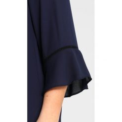 Bluzki asymetryczne: Dorothy Perkins Curve LADDER TRIM FLUTE SLEEVE Bluzka navy