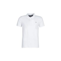 Koszulki polo z krótkim rękawem Guess DUANE. Białe koszulki męskie Guess, s, z aplikacjami, z krótkim rękawem. Za 179,00 zł.