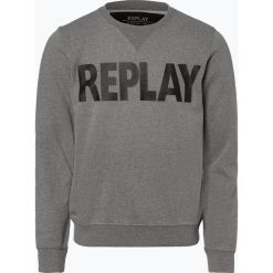 Replay - Męska bluza nierozpinana, szary. Szare bluzy męskie Replay, s, z nadrukiem, bez kołnierzyka, bez rękawów, bez kaptura. Za 249,95 zł.