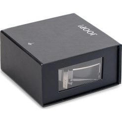 Pasek Męski JOOP! - 7241R 170006302 205. Czarne paski męskie JOOP!, w paski, ze skóry. W wyprzedaży za 319,00 zł.