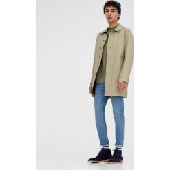 Jeansy carrot fit. Niebieskie jeansy męskie marki Pull&Bear, m, bez wzorów. Za 69,90 zł.