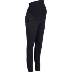 Spodnie ciążowe chino bonprix czarny. Czarne spodnie damskie bonprix, z dżerseju. Za 129,99 zł.