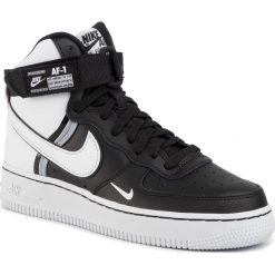 Buty NIKE - Air Force 1 High Lv8 2 (Gs) CI2164 010 Black/White/Wolf Grey/White. Czarne buty sportowe damskie Nike, na co dzień, bez wzorów, ze skóry ekologicznej, bez obcasa, na płaskiej podeszwie, bez zapięcia. Za 399,00 zł.