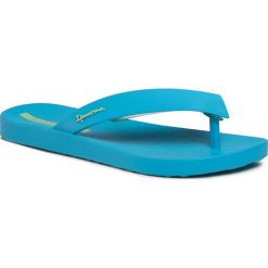 Japonki IPANEMA - Hit Fem 26445 Blue/Blue 20729. Niebieskie klapki damskie Ipanema, bez wzorów, z tworzywa sztucznego, bez obcasa. W wyprzedaży za 59,00 zł.
