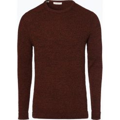 Selected - Sweter męski – Victor, brązowy. Brązowe swetry klasyczne męskie Selected, l, z dzianiny. Za 229,95 zł.