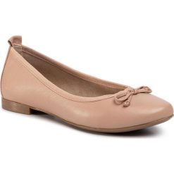 Półbuty LASOCKI - RST-IKA-09 Beige. Brązowe półbuty damskie Lasocki, z aplikacjami, ze skóry, bez obcasa, na płaskiej podeszwie, bez zapięcia. Za 119,99 zł.