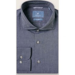 Pierre Cardin - Koszula. Niebieskie koszule męskie Pierre Cardin, bez wzorów, z bawełny, klasyczne, z klasycznym kołnierzykiem, z długim rękawem. W wyprzedaży za 299,90 zł.