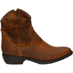 Botki - MS75 CRO BRUC. Brązowe botki damskie marki Venezia, ze skóry. Za 399,00 zł.