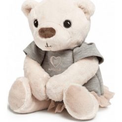 Whisbear Szumiący Miś Julka. Szare przytulanki i maskotki Whisbear. Za 189,90 zł.