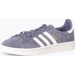 Adidas Originals - Męskie tenisówki ze skóry – Campus, niebieski. Niebieskie tenisówki męskie adidas Originals, ze skóry. Za 379,95 zł.