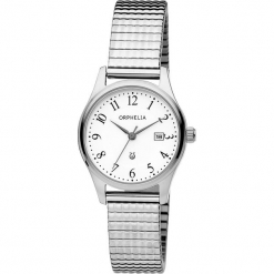 Zegarek kwarcowy w kolorze srebrno-białym. Szare, analogowe zegarki damskie Esprit Watches, ze stali. W wyprzedaży za 181,95 zł.