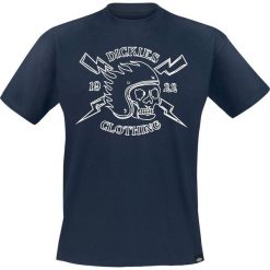 Dickies Poplar Ridge T-Shirt granatowy. Niebieskie koszulki męskie marki Dickies, xl, z nadrukiem, z okrągłym kołnierzem. Za 99,90 zł.