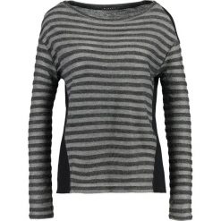 Swetry klasyczne damskie: Sisley Sweter dark grey/black