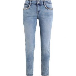Jeansy damskie: Cartoon Jeansy Slim Fit light blue denim