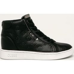 Guess Jeans - Buty. Czarne buty sportowe damskie Guess Jeans, z jeansu. W wyprzedaży za 359,90 zł.