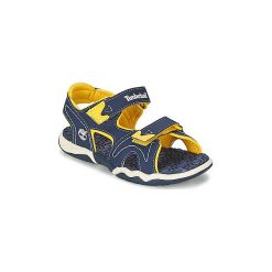Sandały Dziecko Timberland ADVENTURE SEEKER 2-STRAP SANDAL. Niebieskie sandały dziewczęce Timberland, bez zapięcia. Za 164,30 zł.