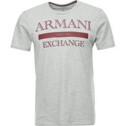 T-shirty męskie z nadrukiem: Armani Exchange Tshirt z nadrukiem heather light