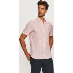 Marc O'Polo - Koszula. Niebieskie koszule męskie Marc O'Polo, s, bez wzorów, z bawełny, klasyczne, polo, z krótkim rękawem. W wyprzedaży za 219,90 zł.