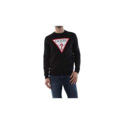 Bluzy Guess M92Q08 K6ZS0 JARED. Czarne bluzy męskie Guess, xxl, z aplikacjami, bez kołnierzyka, bez rękawów, bez kaptura. Za 248,38 zł.