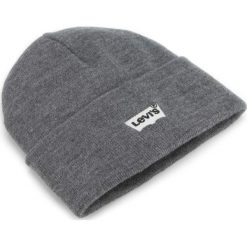 Levi's Batwing Czapka Szary. Szare czapki męskie Levi's®, z haftami, z materiału. Za 137,95 zł.