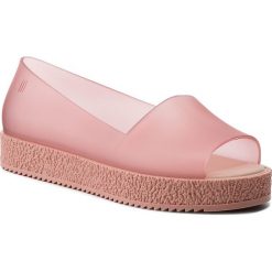 Półbuty MELISSA - Puzzle Ad 31882 Light Pink 06355. Czerwone creepersy damskie Melissa, z materiału, na płaskiej podeszwie. Za 315,00 zł.